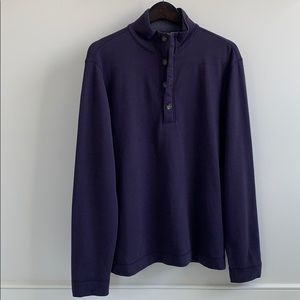 Banana Republic purple pullover